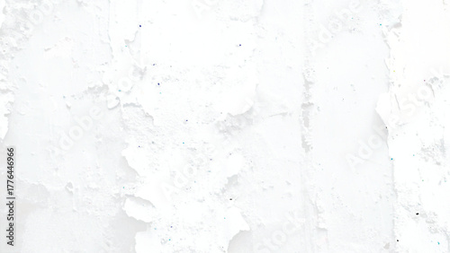 Panorama blank concrete white rough wall for background. Beautiful white wall surface background pattern.