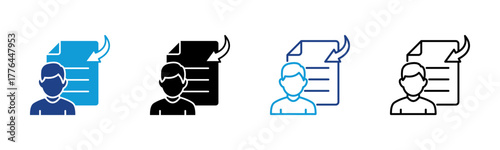 Contact Import Consistent and versatile vector icons illustrating essential concepts in various styles
