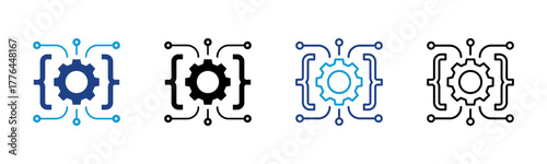CRM API Consistent and versatile vector icons illustrating essential concepts in various styles