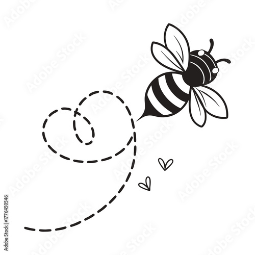 Bee Path Plotter File Svg