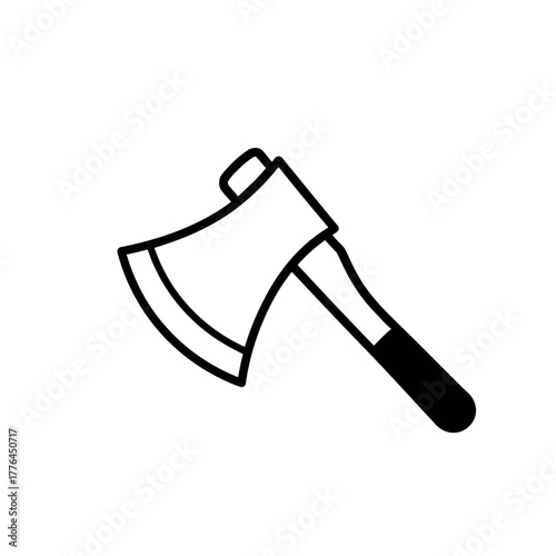 Illustration Of A Hand Axe