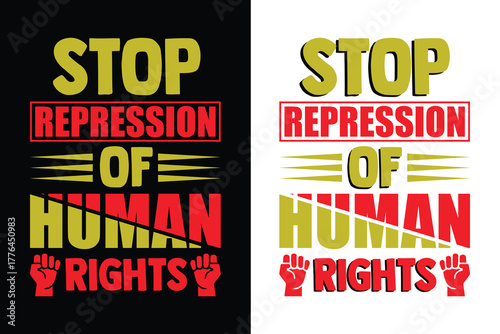 STOP REPRESSION OF HUMAN RIGHTS 1