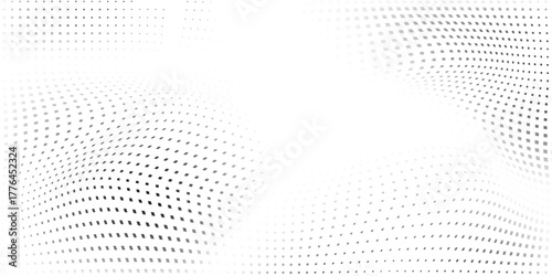 Dot mesh halftone gradient texture. Vanishing polka dot art abstract design simple