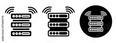 Smart Server Icon Collection Glyph & Mixed Style