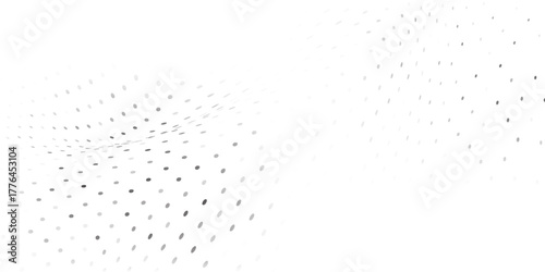 Modern mesh abstract mesh halftone gradient texture. Vanishing polka dot simple