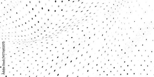 Dotted mesh abstract mesh halftone gradient texture. Vanishing polka dot art modern design simple