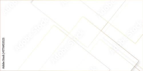 Abstract white background design with layers of textured white transparent material in triangle and squares shapes. White color technology concept geometric line vector white light grey background.	
