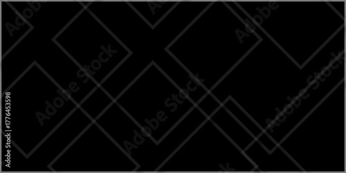 Abstract modern black background paper cut style with black and gold transparent material in line diamond shapes in random geometric pattern. Distress overlay vector textures. Vector ... 