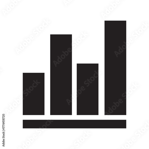 Bar Chart glyph icon