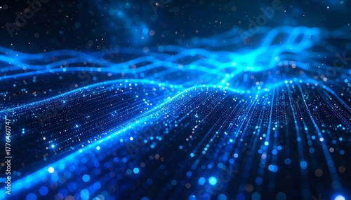 Wallpaper Mural Abstract blue background Torontodigital.ca