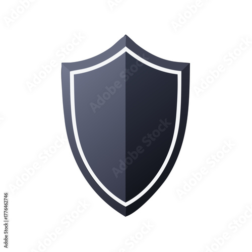 Shield Symbol Protective Security Element for Safety and Protection in Modern Design
