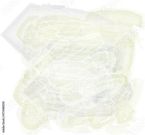 Abstract watercolor texture with soft green and white tones
