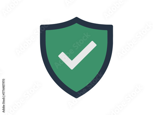Free Download Security shield verified protection checkmark safety secure approved icon green - GFXLoad