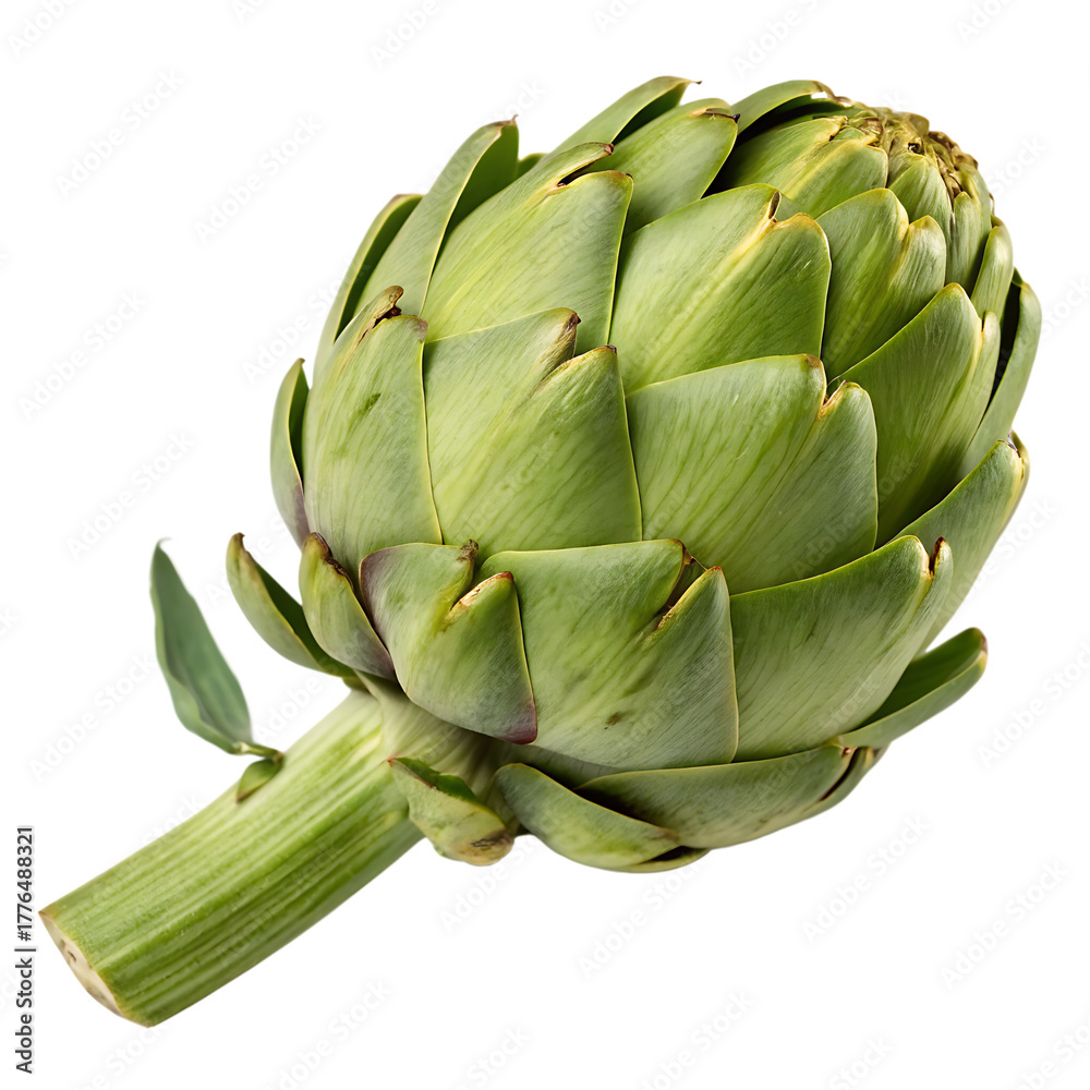 Fototapeta premium artichoke isolated on white background
