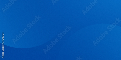Shiny blue abstract background with 3D spheres and curved shapes eps10