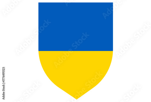 Free Download Square top Ukrainian national shield - GFXLoad