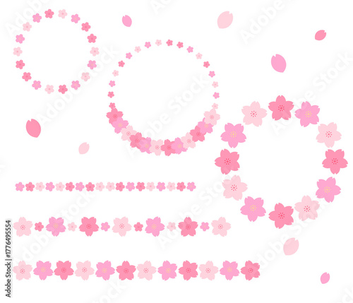 桜メッセージカード