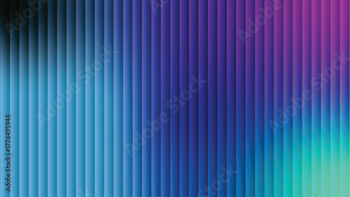 Blue and Purple Vertical Stripes Gradient Background