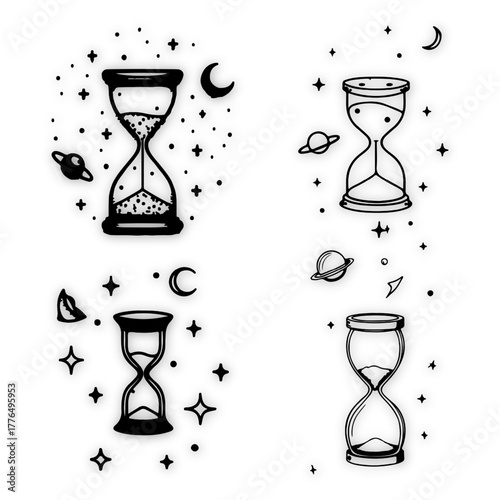 black and white symbol vector design