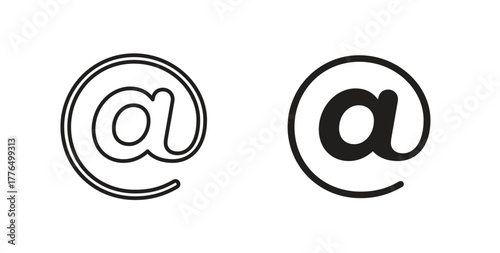 At icon glyph and line set thin line symbol concept.