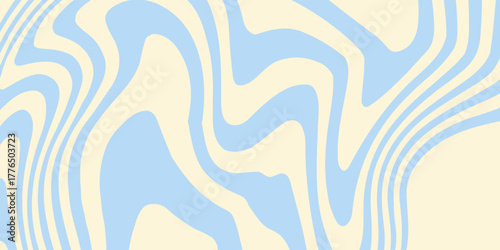 Abstract horizontal background with colorful waves. creative element design