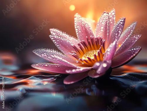 flower petals, macro on flower, beautiful abstract background