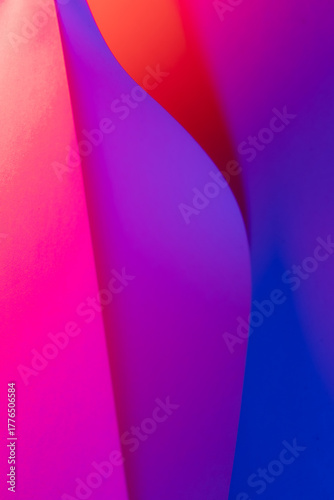 Abstract background showing curved lines creating dynamic shapes and shadows