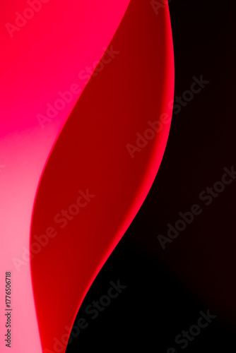 Abstract background showing curved lines creating dynamic shapes and shadows