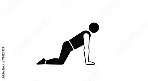 Knee push-ups 