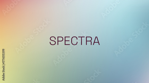 Iridescent color swatch on a pearl foil background. Laser light creates a rainbow silver gradient and soft texture. Dreamy hologram pattern works for abstract design and posters.