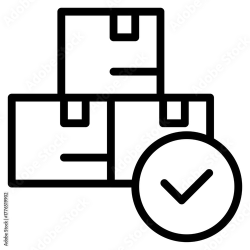 Stock icon in vector illustration