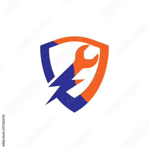 Free Download Flash Repair Logo Template Design - GFXLoad