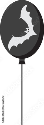 할로윈데이에 쓰이는 박쥐풍선