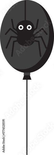 할로윈데이에 쓰이는 거미풍선