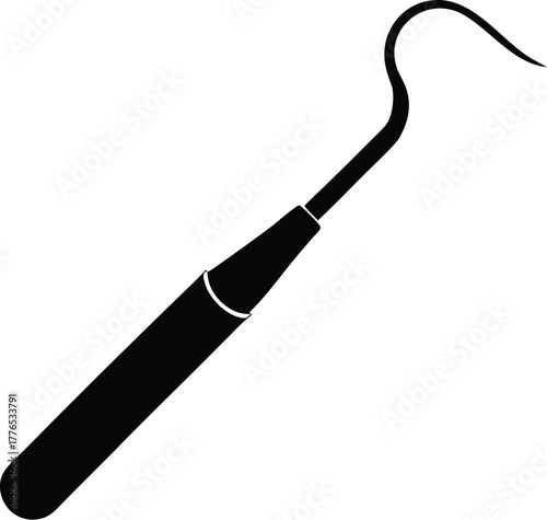 dental extraction instruments silhouette