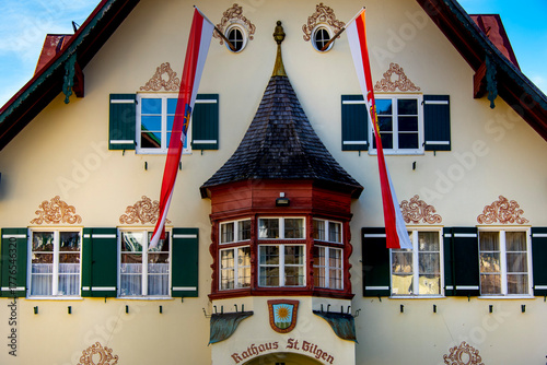 Town Hall (Rathaus) of St Gilgen - Austria