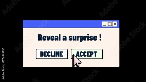 Happy new year 2026 coding theme tech animation