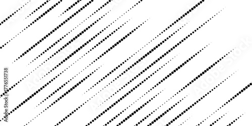 Set of halftone dots gradient pattern texture isolated on white background. Straight dotted spots using halftone circle dot raster texture. Vector blot half tone collection.