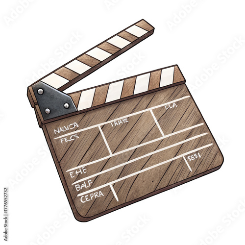 movie clapper board