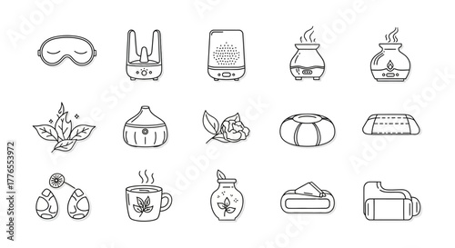 aromatherapy diffuser set for holistic wellness promoting relaxation and stress relief in home spas ideal for health and lifestyle blogs