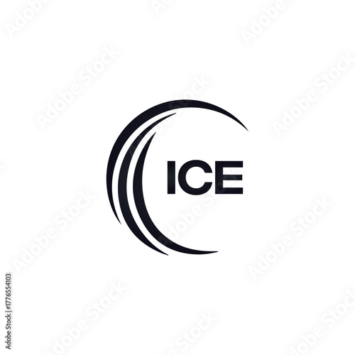 ICE set ,ICE logo. K C A design. White ICE letter. ICE, K C A letter logo design. Initial letter ICE letter logo set, linked circle uppercase monogram logo. K C A letter logo vector design.