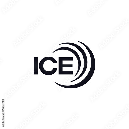 ICE set ,ICE logo. K C A design. White ICE letter. ICE, K C A letter logo design. Initial letter ICE letter logo set, linked circle uppercase monogram logo. K C A letter logo vector design.