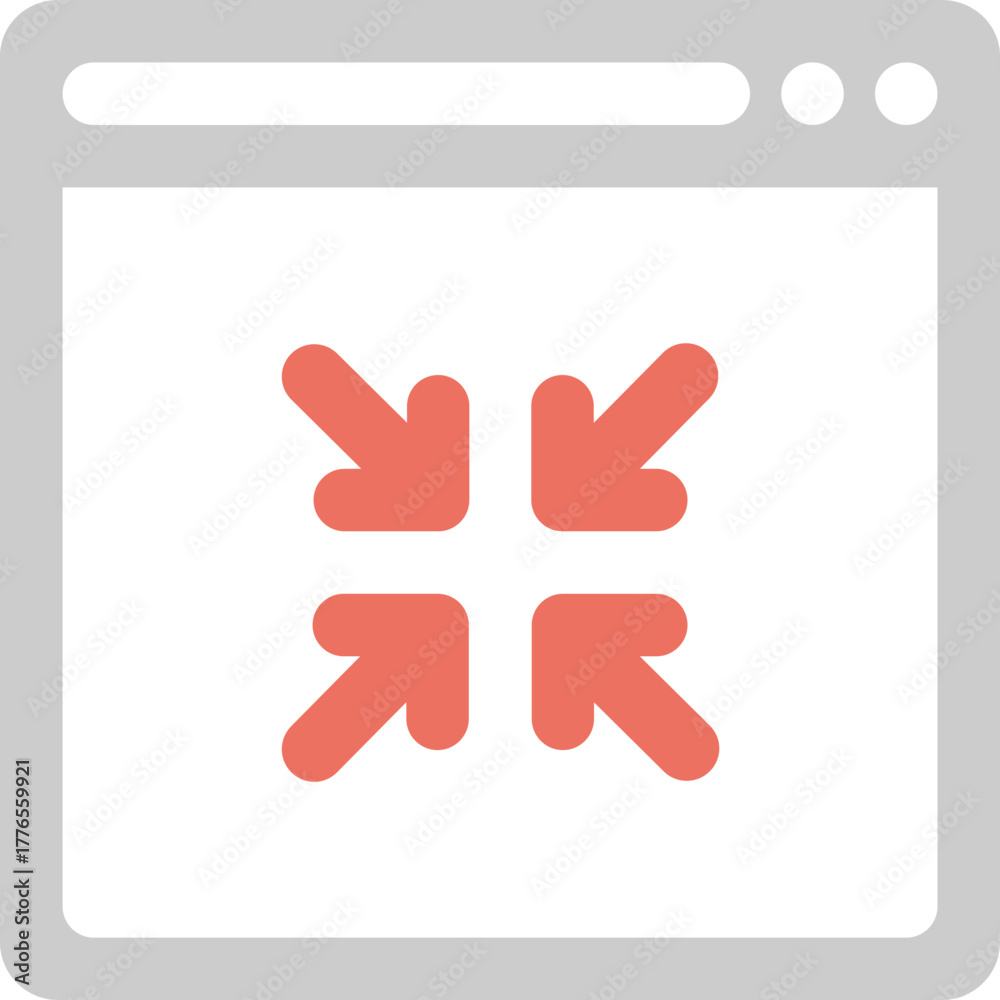 Obraz premium Fullscreen Mode Icon