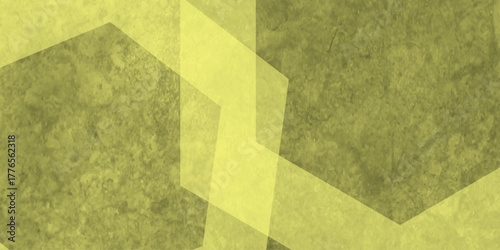 Yellow abstract background with white circle rings in faded distressed vintage grunge texture design. High resolution textured pattern. Abstract modern background design concept for template banner. 