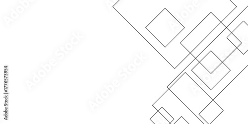 Abstract sketch of a building with lines, Abstract background. Vector abstract futuristic architecture concept with digital geometric connection lines. vector. technology communication data Science.	
