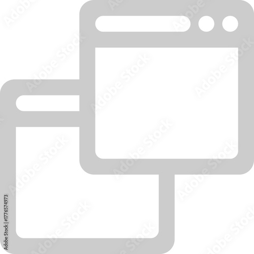 Multi-Window Layout Icon