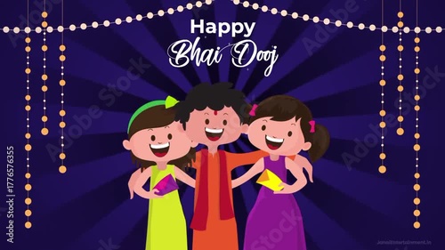 Happy Bhai Dooj 2025 Wishes | Brother Sister Festival Celebration

