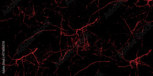 Abstract background of grunge red, black damaged rusty crack and scratch wall texture design. distressed grunge concrete wall texture. abstract vintage of old surface dusty rough texture background.