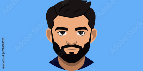 Illustration of a person with hands covering eyes with red nails on a pink background art