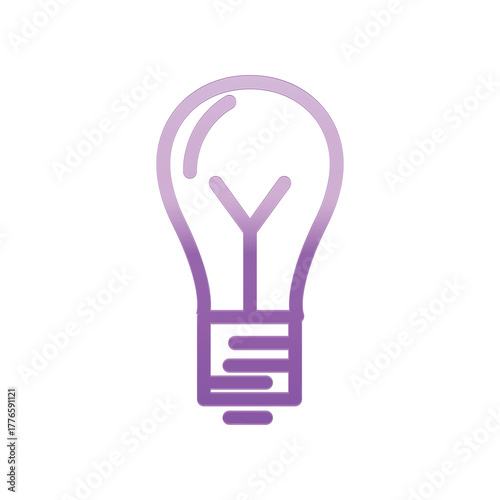 Bulb icon design template